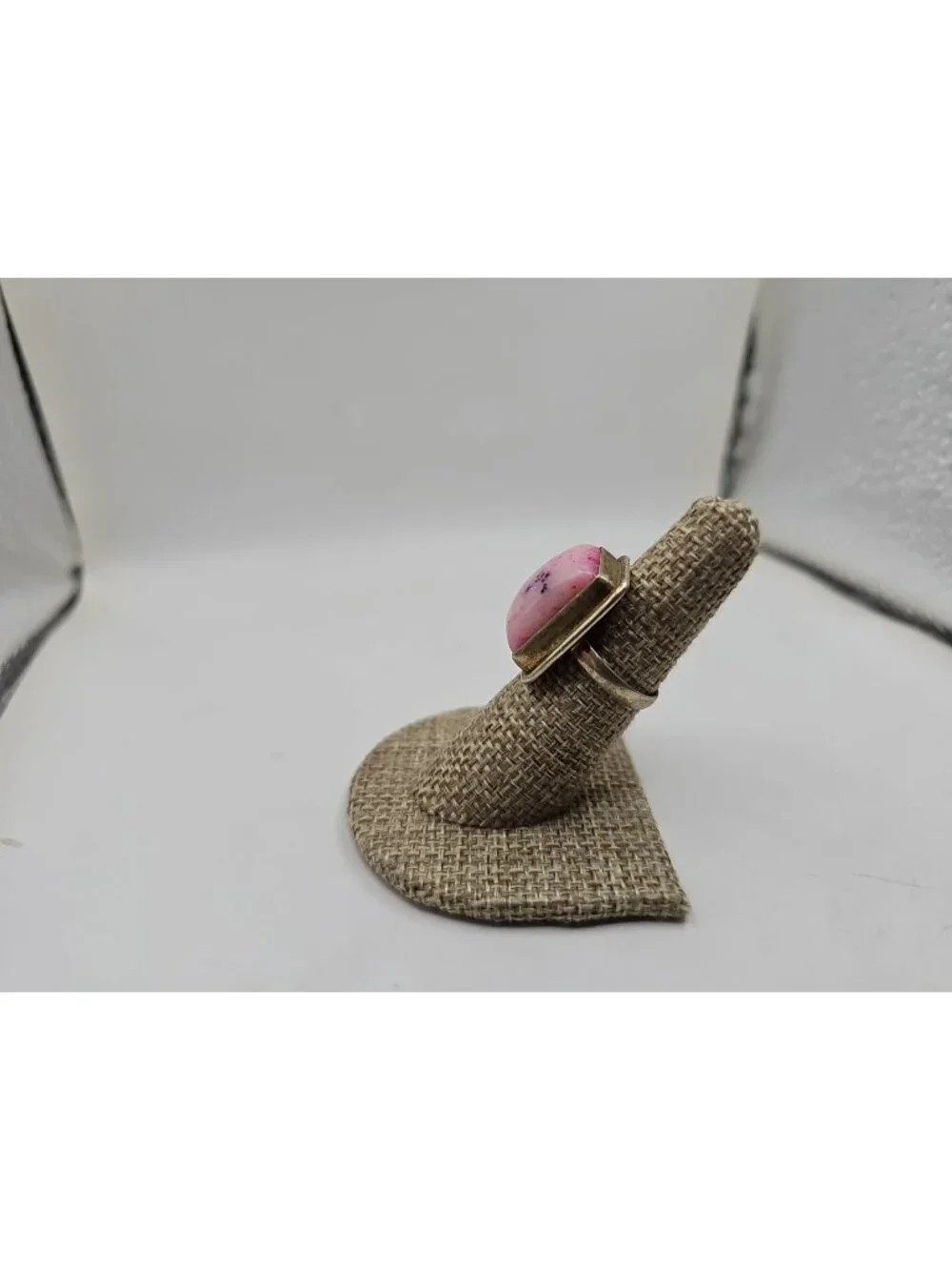 Rhodonite Silver Ring